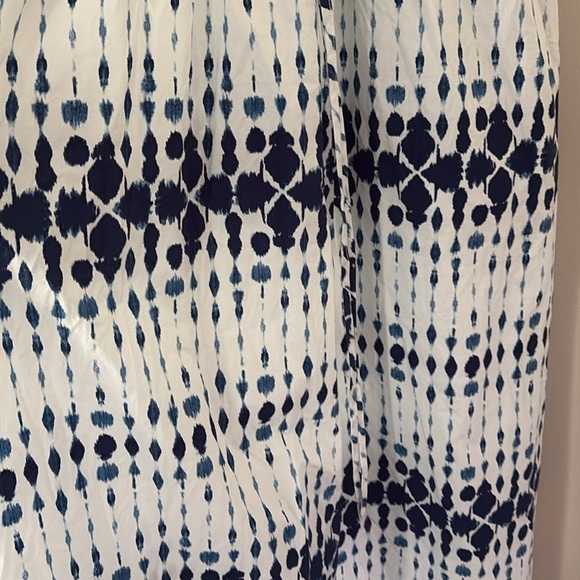 NWT Universal Thread Smocked Cut-Out Maxi Sundress Blue White Multicolor Size S - Picture 7 of 14